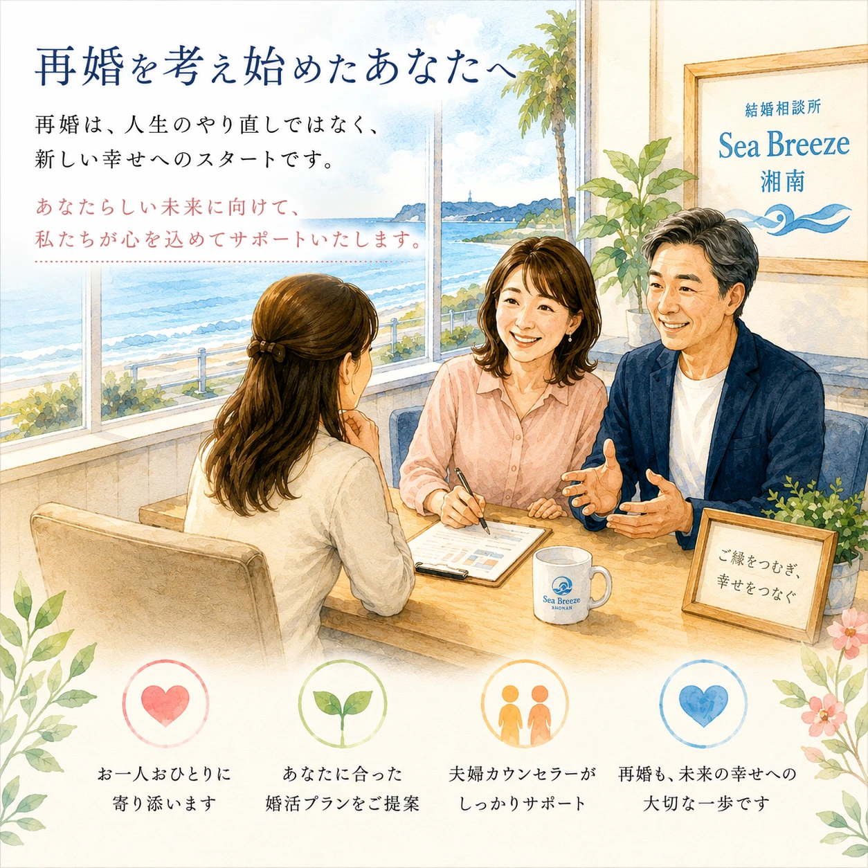 バツイチの恋愛を応援